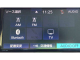 TV視聴可能。Bluetooth機能付き。