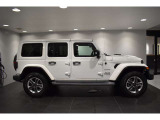 台形ホイールアーチもJeepの伝統の一つです。