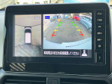 アラウンドビューモニターです!上空から貴方のお車をモニタニングしている様に車両の周りの安全確認が出来ます!