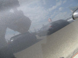 助手席ドアの傷です