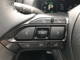 【ステアリングスイッチ】左です。ハンドルから手を離さず、運転に集中したまま手元でオーディオ操作等ができます。