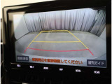 バックガイドモニターで、後方を確認しながら安心して駐車することができます。運転初心者も熟練者も必須の機能ですよ!