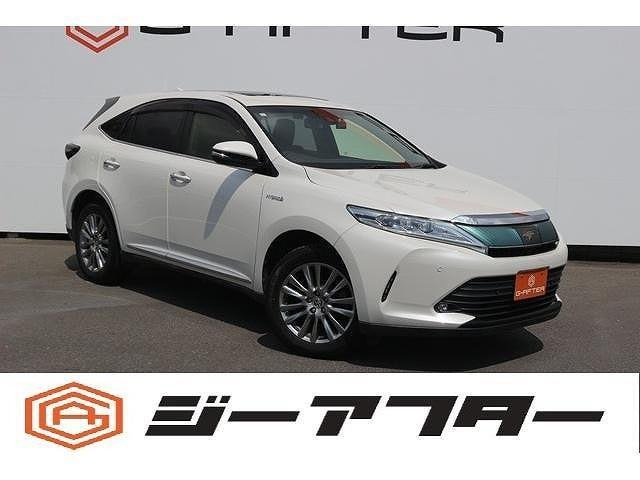 ハリアー 2.5 ハイブリッド E-Four プレミアム 4WD 禁煙車 サンルーフ 黒革シート