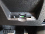 ETC車載器付きです。高速道路の料金所もスムーズに通過できます。