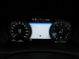 メーター中央にナビゲーションが表示されていており、運転中でも見やすい配置になっております。