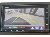 バックモニター付ですので、車庫入れも駐車もラクラクです。