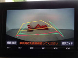 バックガイドモニターを装備しています、車庫入れもラクラクです。