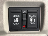 【両側パワースライドドア】スマートキーや運転席のスイッチで後席両側スライドドアの開閉が可能♪電動だから力を入れてドアを開ける必要が無く、小さなお子様でも簡単に開け閉めでき快適です♪