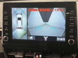 車両の周囲が見える全周囲カメラを装着♪