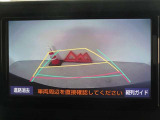 バックガイドモニターを装備しています、車庫入れもラクラクです。