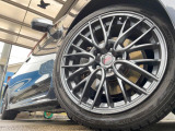 【WRX STI18インチアルミホイール】WRX STIに装着されているホイールを装着!よりスポーティな外観に仕上がっております!!