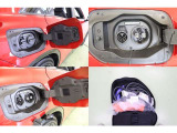 充電方法は≪クルマとコンセントをつなぐだけ≫。ご自宅でも充電可能な【普通充電】の充電ポートに加え、サービスエリアなどの外出先でも充電可能な【急速充電】にも対応しています。。