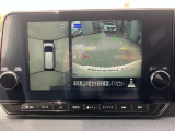 【アラウンドビューモニター】ー空から見下ろしているかのような映像で駐車をアシスト!これでバック駐車も安心ですね♪♪