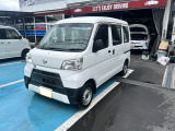 お買い得ハイゼットバン入庫しました 4WD オートマ 純正ナビ フルセグテレビ ETC 衝突被害軽減ブレーキ アイドリングストップ お気軽にお問い合わせください