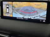 【360&deg;ビューモニター】専用のカメラにより、上から見下ろしたような視点で360度クルマの周囲を確認することができます☆死角部分も確認しやすく、狭い場所での切り返しや駐車もスムーズに行えます。