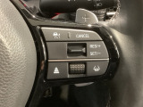 クルーズコントロールを装備しています。高速道路などで一定の速度で走ってくれるので運転が楽ですよ!速度を設定できますので、スピードの出しすぎにも注意できます。