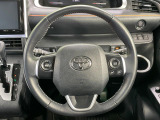【ステアリングスイッチ】運転中、前方から目線をそらすことなく、オーディオ等の操作が可能な便利機能!安心&快適なドライブを演出してくれます♪