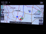 ナビゲーションももちろん装備。多彩な機能で快適ドライブをアシスト。オーディオ機能も充実していますね。