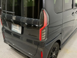 視認性がいいテールランプ。後続車にも存在をアピール。