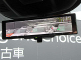 【スマートルームミラー】車両後方のカメラ映像をミラー面に映し出します。車内の状況や天候などに影響されずいつでもクリアな後方の視界が得られます♪