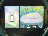 【全方位モニター用カメラ】専用のカメラにより、上から見下ろしたような視点で360度クルマの周囲を確認することができます☆死角部分も確認しやすく、狭い場所での切り返しや駐車もスムーズに行えます。