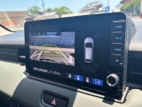 バックカメラ♪運転席から死角となりやすい部分も見えやすく車庫入れの苦手な方にも安心して駐車できます☆