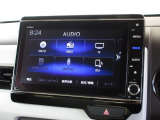ナビゲーションは純正8インチメモリーナビ(VXU-217NBi)を装着しております。AM、FM、CD、DVD再生、Bluetooth、音楽録音再生、フルセグTVがご使用いただけます。