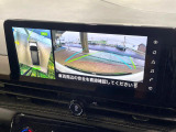 【アラウンドビューモニター】専用のカメラにより、上から見下ろしたような視点で360度クルマの周囲を確認することができます☆死角部分も確認しやすく、狭い場所での切り返しや駐車もスムーズに行えます。