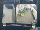 【フロント&サイド&バックカメラ】ドライバーから見にくい死角部分を映像で確認できるカメラを各所に装着。見通しがきかない場所や住宅密集地などを運転することが多い人におすすめの安心装備です。