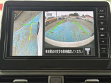 ナビのOPTボタンを二回押すことで運転席からの死角もカバーできます