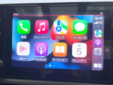 ●Apple Car Play:スマホとの有線接続で、ナビ・オーディオ再生などスマホのアプリ機能が画面でも使える便利機能です!