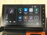 【9インチスマホ連携ディスプレイオーディオ】 対応しているスマホアプリを大画面で使えます!フルセグテレビやラジオの視聴、Bluetooth接続による音楽鑑賞、ハンズフリー通話なども利用可能です。