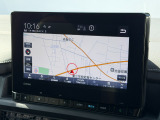 9インチ純正メモリーナビ(LXM-237VFNi)を装着しています。目的地設定やルート案内もスムーズに行えます。