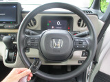 握りやすい大きなハンドルで運転しやすいです♪