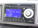純正CDコンポ(WX-128cu)はCDプレーヤー・AM/FMチューナー付です。お好みの音楽を聞きながらのドライブは楽しさ倍増ですね!