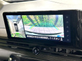 【アラウンドビューモニター】専用のカメラにより、上から見下ろしたような視点で360度クルマの周囲を確認することができます☆死角部分も確認しやすく、狭い場所での切り返しや駐車もスムーズに行えます。