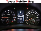 昼間でもくっきり見やすい、高質感メーターです。