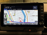アップルカープレイ・アンドロイドオート対応9インチギャザズナビ搭載です。知らない道も安心ですね!