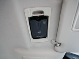 ETC車載器搭載です。スマートICも増えてきており、必須装備といって良い便利装備です。