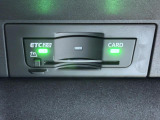 グローブボックス内にETC2.0を標準装備。