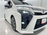 フォグランプ装着車です。暗い夜道の車両前方を明るく照らします