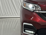 ★LEDヘッドライト搭載★ 白っぽく光る明るく省電力なLEDライト!先進的な白い輝きでフロントフェースを引き締めます☆