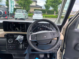 ドライバー目線です!運転席に座るとこんな感じです☆
