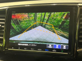 【バックカメラ】駐車時に後方がリアルタイム映像で確認できます。大型商業施設や立体駐車場での駐車時や、夜間のバック時に大活躍!運転スキルに関わらず、今や必須となった装備のひとつです!
