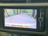 【バックカメラ】駐車時に後方がリアルタイム映像で確認できます。大型商業施設や立体駐車場での駐車時や、夜間のバック時に大活躍!運転スキルに関わらず、今や必須となった装備のひとつです!