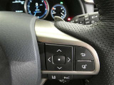 ステアリングスイッチで車両情報を切り替えて必要な必要な情報を確認したりできます。