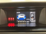 車両情報や燃費データを見やすく表示。