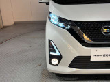 【LEDヘッドライト】少ない消費電力で明るい光量を実現します♪