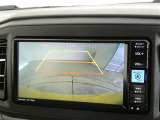 車庫入れの強い味方。後退時の死角をチェックするために便利です。