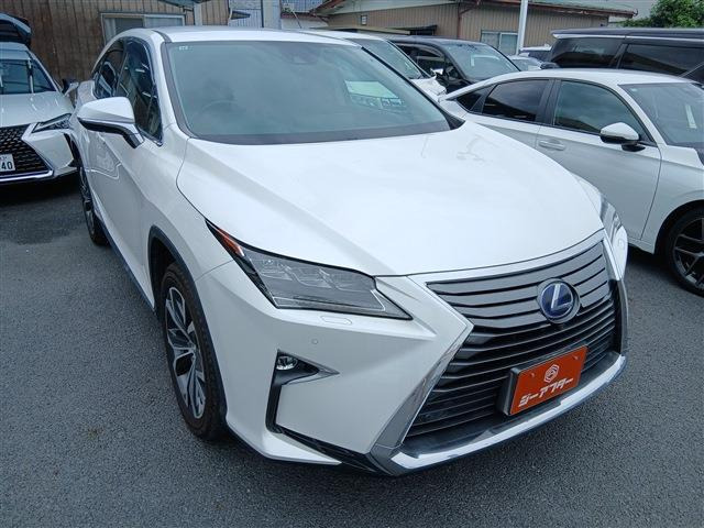 RX 450h バージョンL 禁煙車 革シート 純正12.3型ナビ